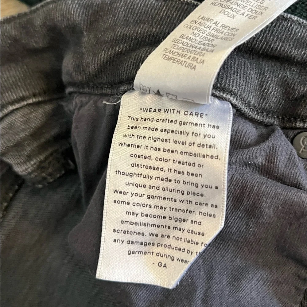Good American Classic Bootcut Jeans in Black- Size 29